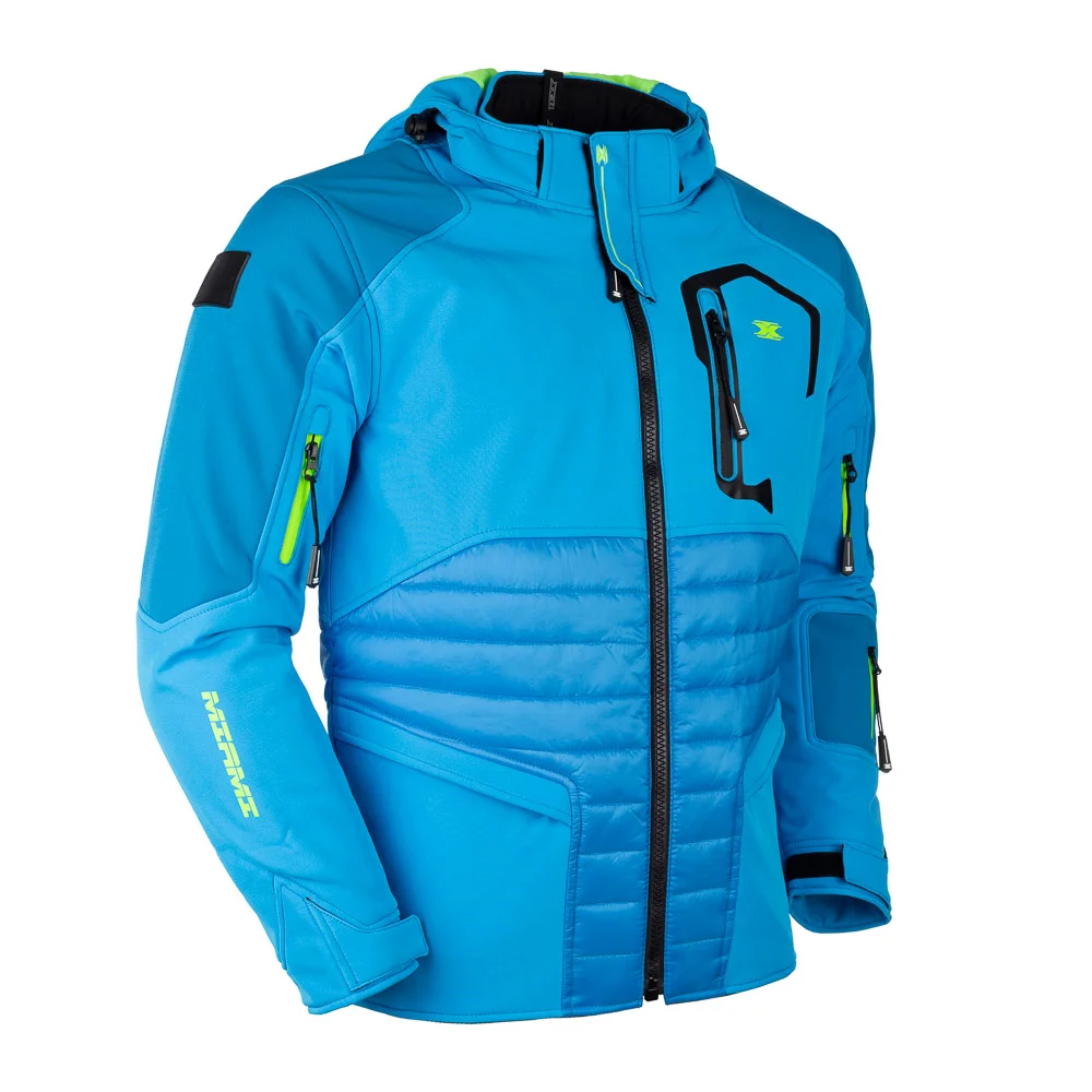 Jaqueta Texx Masculina Miami Azul/Verde - Spinelli Motos Boutique